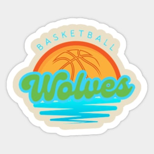 timberwolves Sticker